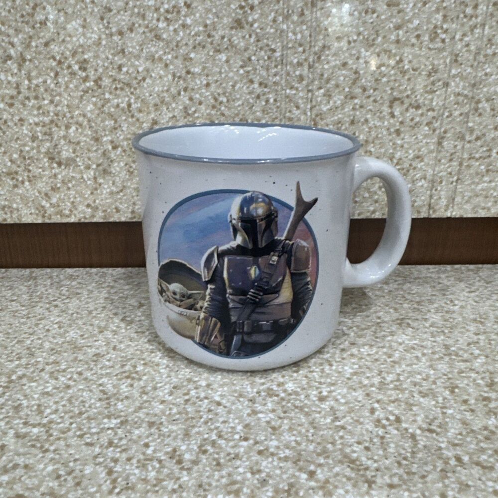 DISNEY STAR WARS THE MANDALORIAN HOT CHOCOLATE COFFEE TEA MUG CUP